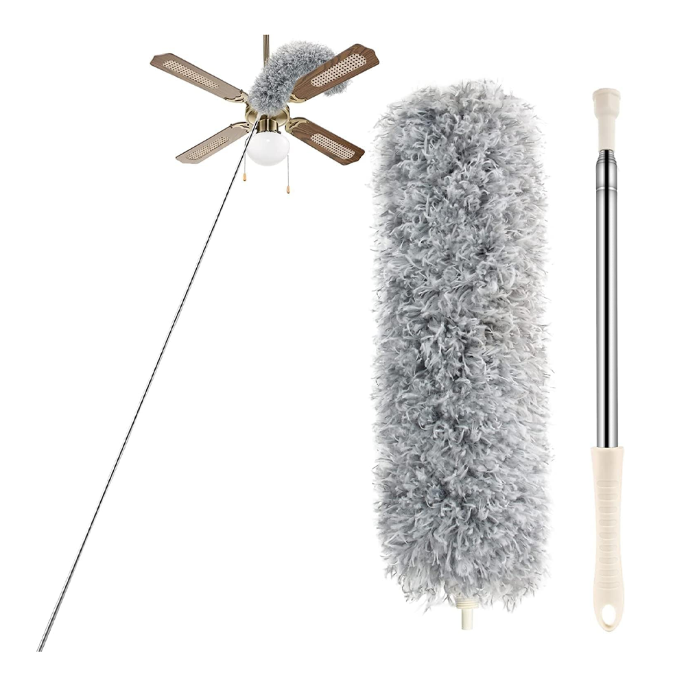 Extendable Duster for deep cleaning