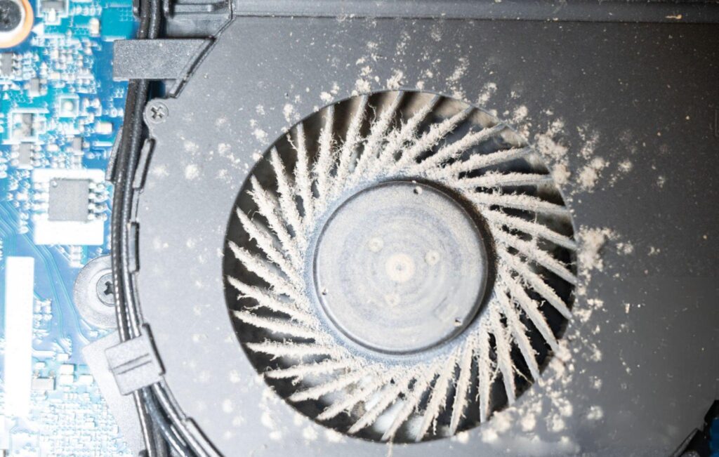How To Clean a Laptop Fan