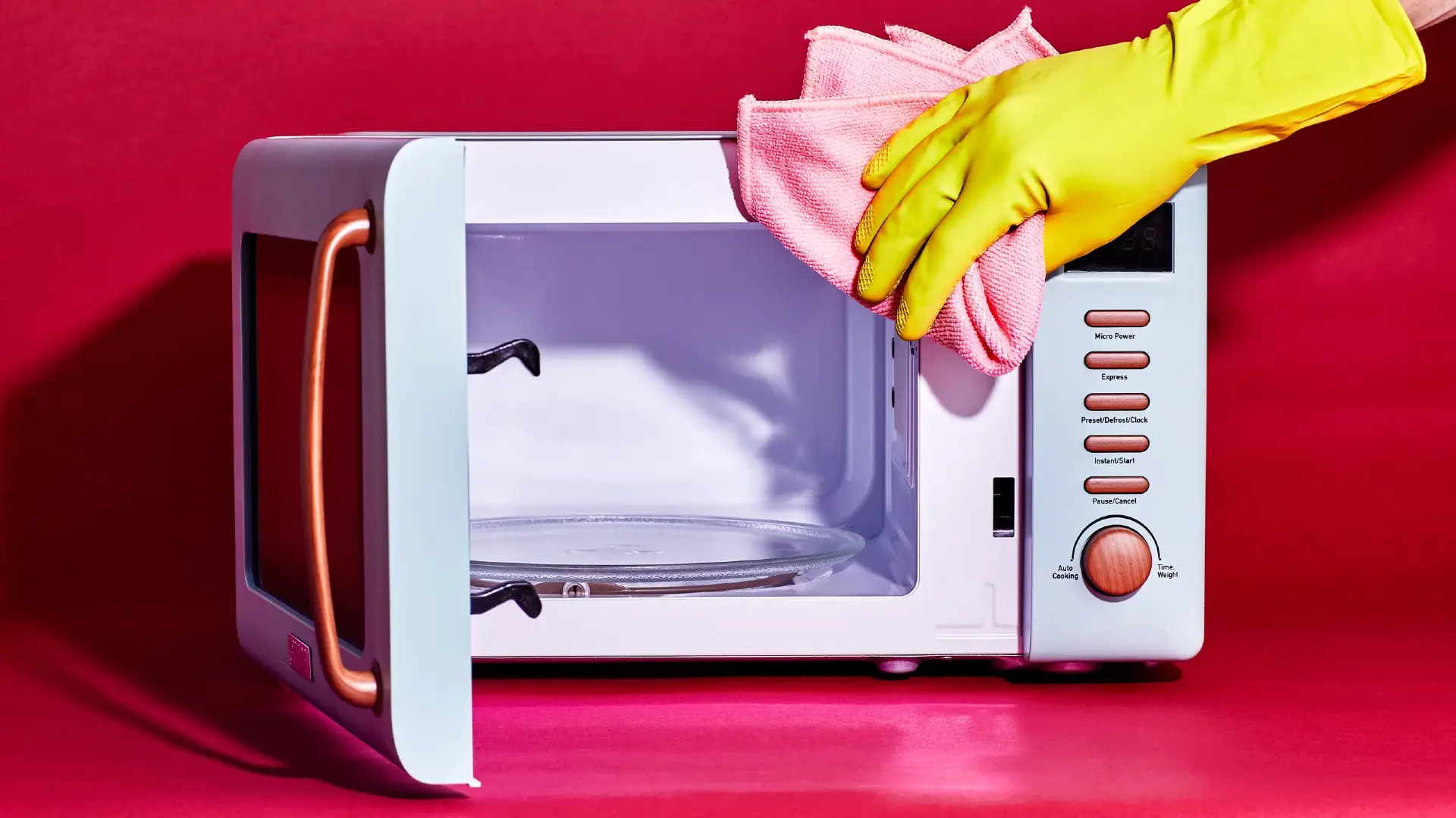 How to Clean Stainless Steel Microwave