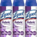 Lysol fabric disinfectant spray for fabrics and soft surfaces